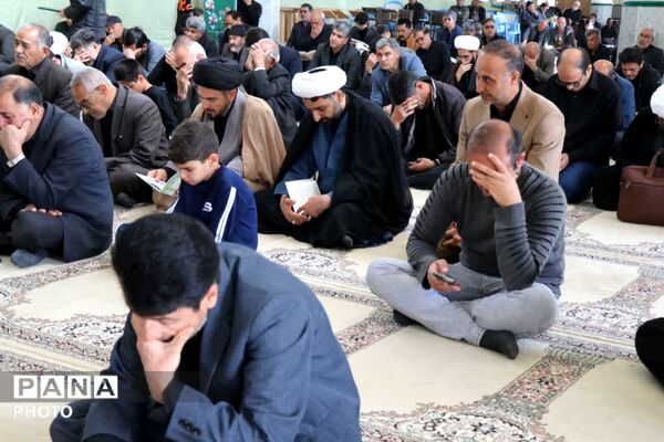 مراسم بزرگداشت رهبر امت آیت الله خامنه‌ای (ره) در ابرکوه