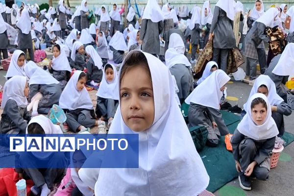 اردوی یک روزه درون مدرسه‌ای در دبستان دخترانه فردوسی 2 ناحیه یک اردبیل