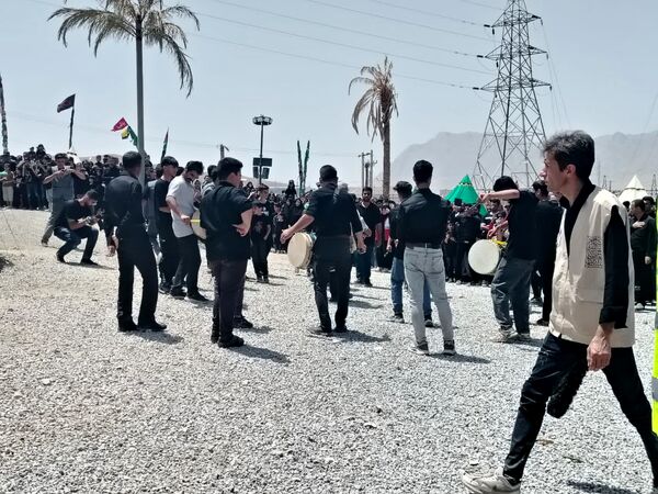مراسم تعزیه‌خوانی در شهر طاقانک