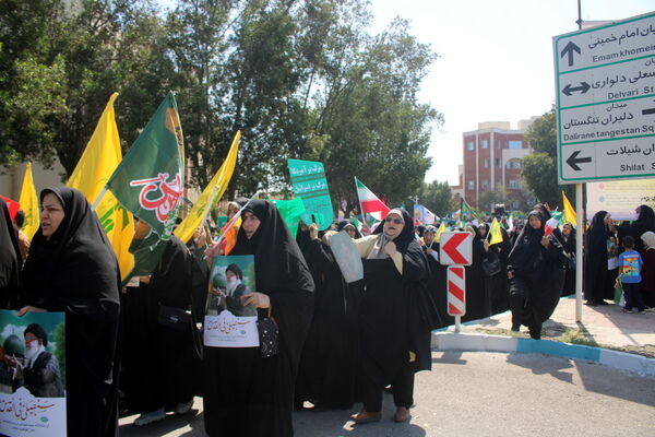 راهپیمایی روز قدس در بوشهر 