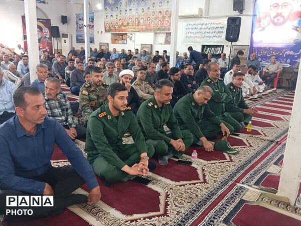 یادبود چهلمین روز شهادت خلبان شهید محمدصادق توانی