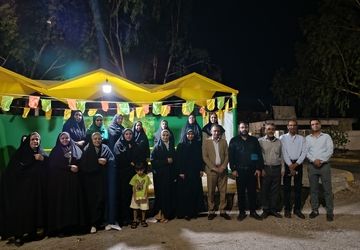 موکب فرهنگی غدیر در آموزش و پرورش حاجی‌‌آباد