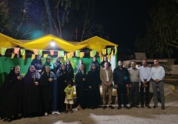 موکب فرهنگی غدیر در آموزش و پرورش حاجی‌‌آباد