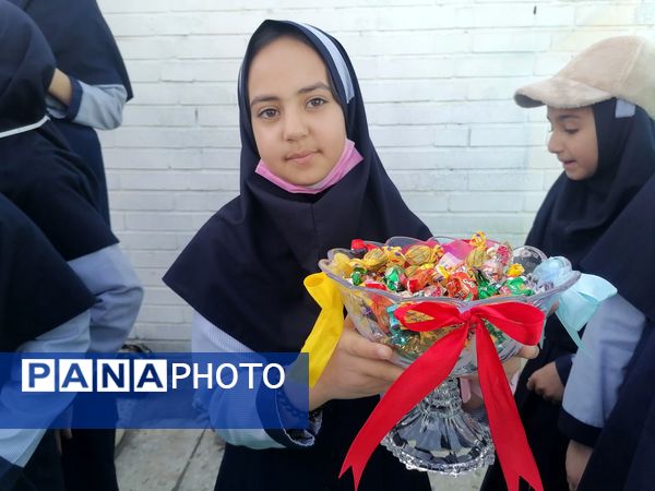 موکب نیمه شعبان در مدرسه نخودی