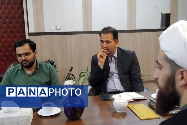 جلسه انتصاب مسئول جدید انجمن اسلامی در ری یک