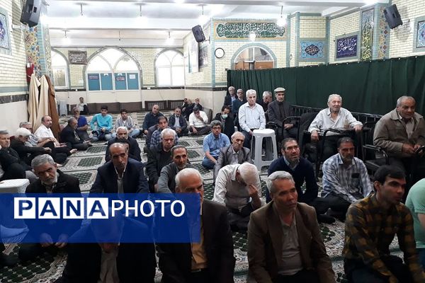 برگزاری نماز عید فطر در ناحیه دو شهرری 