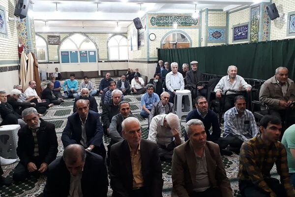 برگزاری نماز عید فطر در ناحیه دو شهرری 