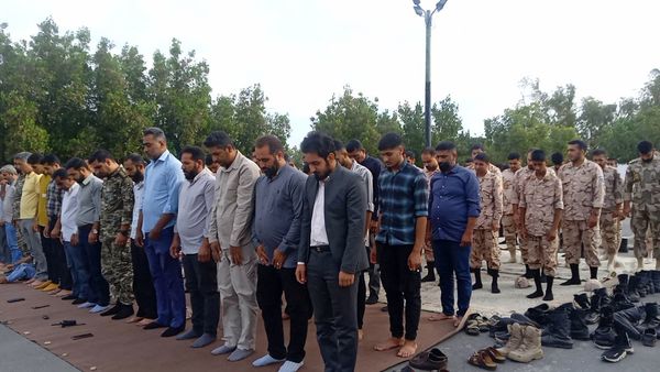 حضور پُر‌شور مردم بوموسی در نماز عید سعید فطر