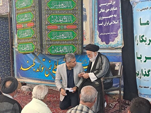 نماز جمعه در دهه سوم محرم در نیشابور