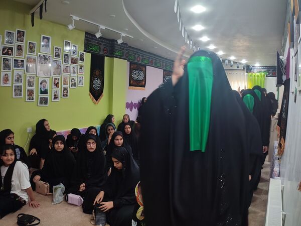 مراسم سوگواری ابا عبدالله الحسین در قائمشهر