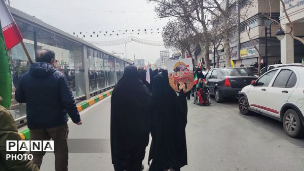  راهپیمایی روز جهانی قدس در مشهد مقدس 