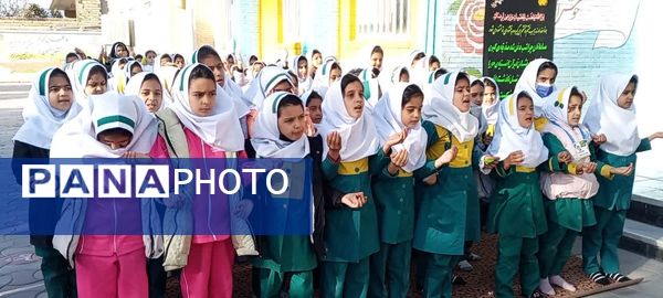 برگزاری صبحگاه انتظار در آموزشگاه فاطمیه خاتم 