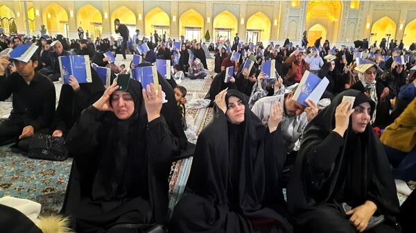 شب نوزدهم ماه مبارک رمضان در حرم مطهر رضوی