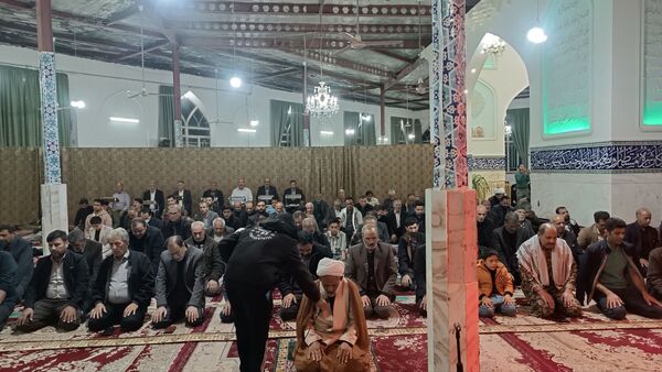 تشییع پیکر شهید گمنام در شهرستان کاشمر 