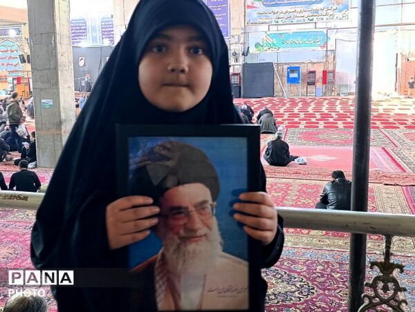 اجتماع خونخواهی رهبر شهید در نیشابور