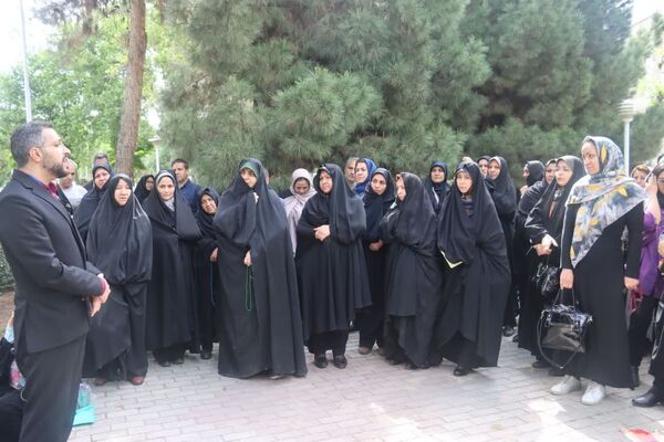 غوغای دانشگاه فردوسی مشهد در روز کنکور ۱۴۰۴
