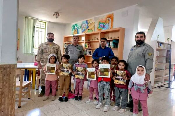 برگزاری ایستگاه نقاشی در کانون پرورش فکری شهرستان باشت