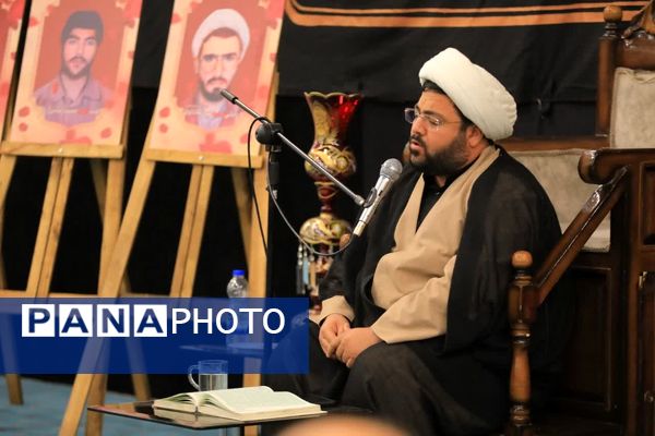 مراسم عزاداری امام صادق(ع) در مصلی هشتگرد 