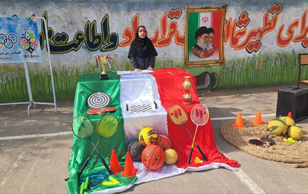 المپیاد ورزشی درون مدرسه ای در آموزشگاه تکتم باخرز