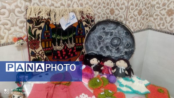 نمایشگاه صنایع دستی در دبستان احمدی مقدم چلیچه