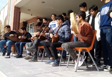 نمایشگاه «ماها» در دبیرستان شهید بهشتی ۲ تربت جام افتتاح شد