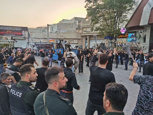 مراسم تاسوعا حسینی در شهرستان فیروزکوه