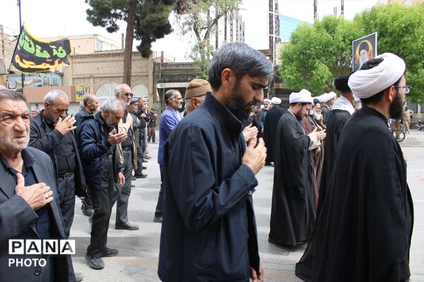 عزاداری باشکوه شهادت امام صادق (ع) در نیشابور