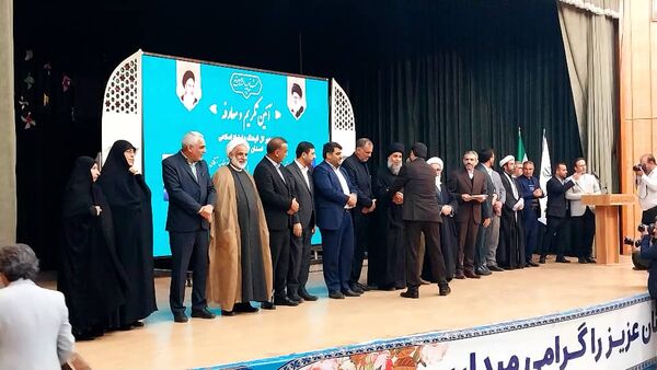 آیین تکریم و معارفه مدیرکل ارشاد اسلامی خوزستان