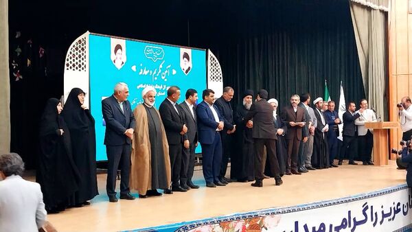 آیین تکریم و معارفه مدیرکل ارشاد اسلامی خوزستان