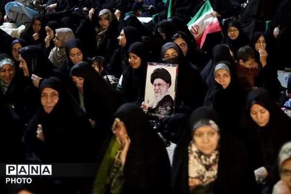 اجتماع بزرگ مقاومت تا فتح در شام میلاد با سعادت حضرت امام رضا (ع) درابرکوه