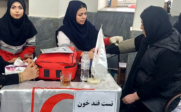 میزخدمت پزشکی به‌مناسبت دهه فجر در استان البرز