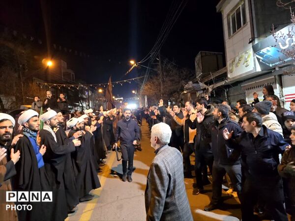 موکب‌های عاشورایی انقلاب در مرند 