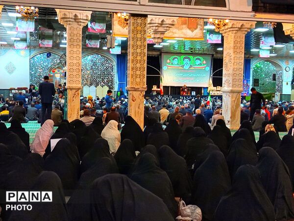 مراسم عزاداری اربعین رهبر انقلاب اسلامی در کاشمر