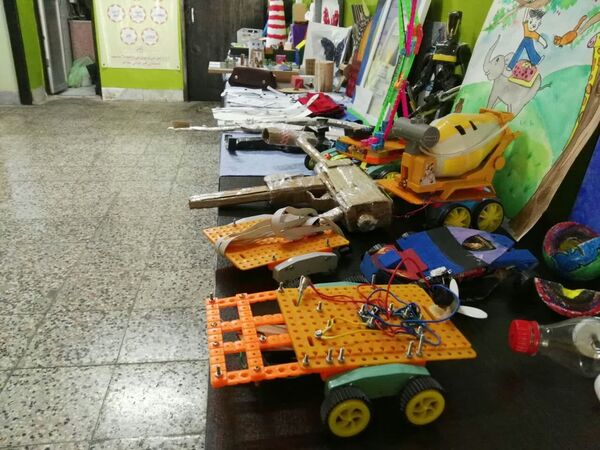 طرح جابربن حیان در مدرسه  مفاخر