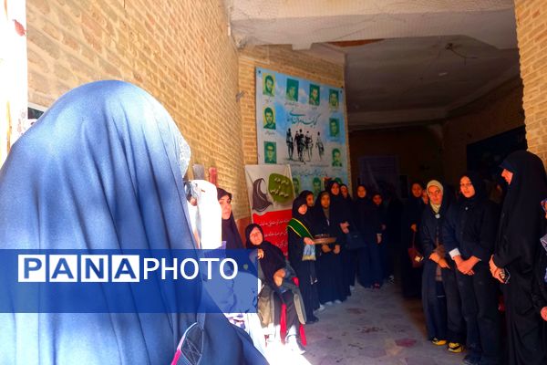 هیات دانش‌آموزی مجموعه تربیت علوی، میزبان شهید گمنام