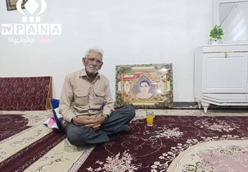 دیدار با خانواده شهید دفاع مقدس ، شهید طاهری 