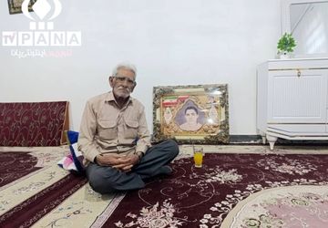 دیدار با خانواده شهید دفاع مقدس ، شهید طاهری 