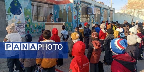 جشن میلاد امام زمان(عج)در دبستان شهید عجمی فدافن کاشمر