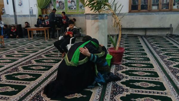 مراسم تعزیه خوانی شهادت حضرت عباس(ع) توسط ذاکرین دهستان شوراب صغیر