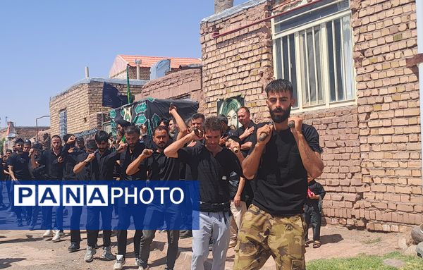 عزاداری ظهر عاشورا در روستای حسن آباد بلهر 