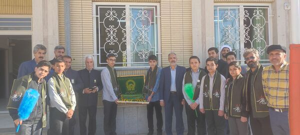 مراسم صلوات خاصه امام رضا (ع) در دبیرستان شهید بهشتی 