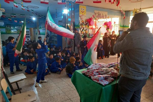  مراسم ولادت امیرالمومنین در دبستان هدایت ۲ شهرری