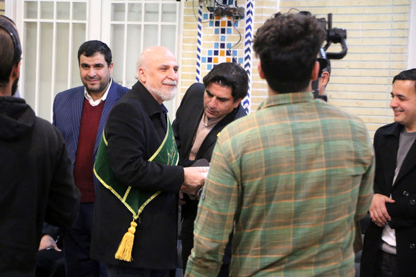 نشست صمیمی‌ دانش‌آموختگان دبیرستان امام رضا(ع) قم در هیات خادم الرضا(ع)-2