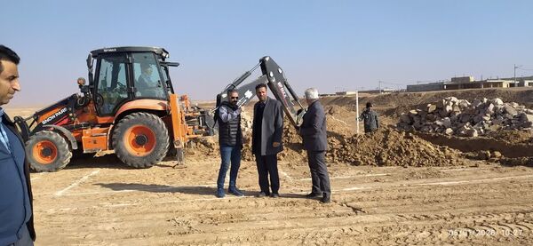 بازدید مدیرکل نوسازی استان خراسان شمالی از پروژه‌های شهرستان گرمه 