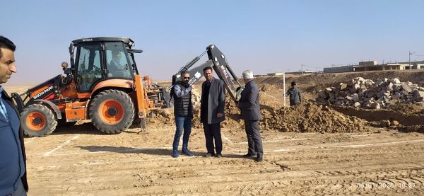 بازدید مدیرکل نوسازی استان خراسان شمالی از پروژه‌های شهرستان گرمه 