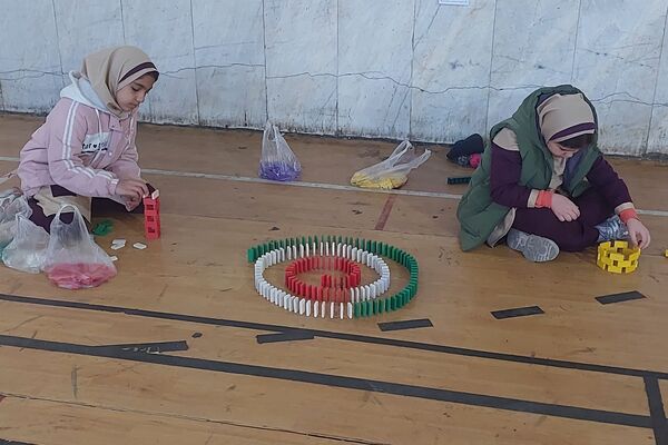 مسابقه دومینو دانش‌آموزان دختر مقاطع ابتدایی و متوسطه ناحیه سه شیراز 