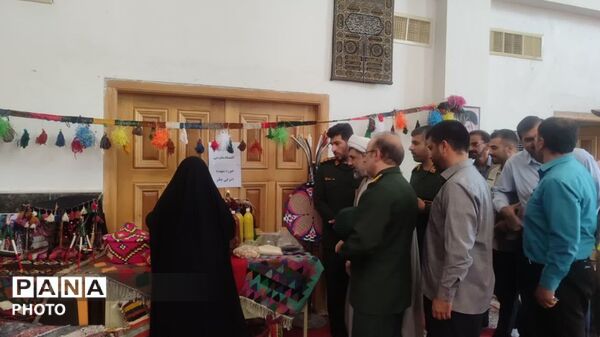 بدرقه جهادگران رزمایش جهادگران فاطمی ۶ به میزبانی حوزه شهدای بیرانشهر