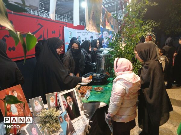هفتمین شب از برپایی موکب اداره آموزش و پرورش کردکوی