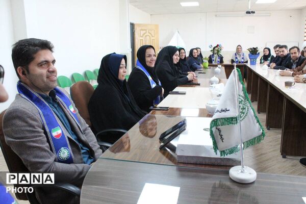 مراسم سالروز تاسیس سازمان دانش آموزی در خراسان شمالی