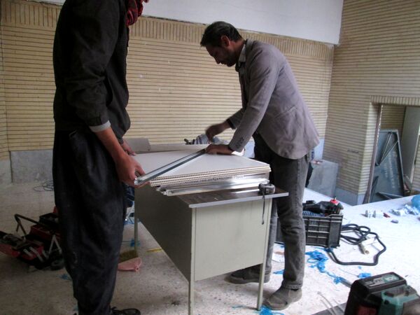 اجرای عملیات عمرانی در مدرسه‌ ابتدایی روستای مارکده